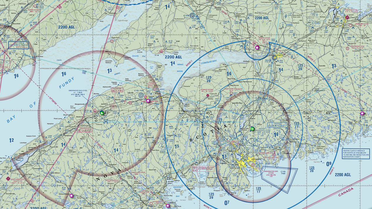 Canadian Aviation Charts Online